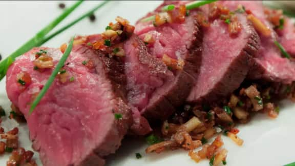 Comment faire un tataki de boeuf