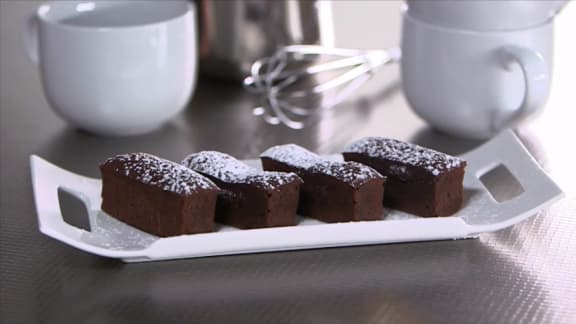 Financier au cacao