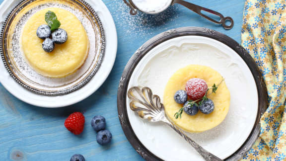 Petits gâteaux au fromage sans cuisson