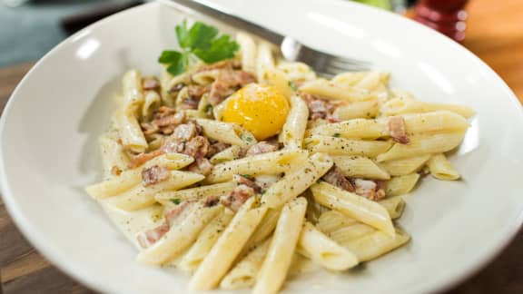 Pâtes carbonara