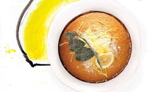 Gâteau à l'huile d'olive et au citron