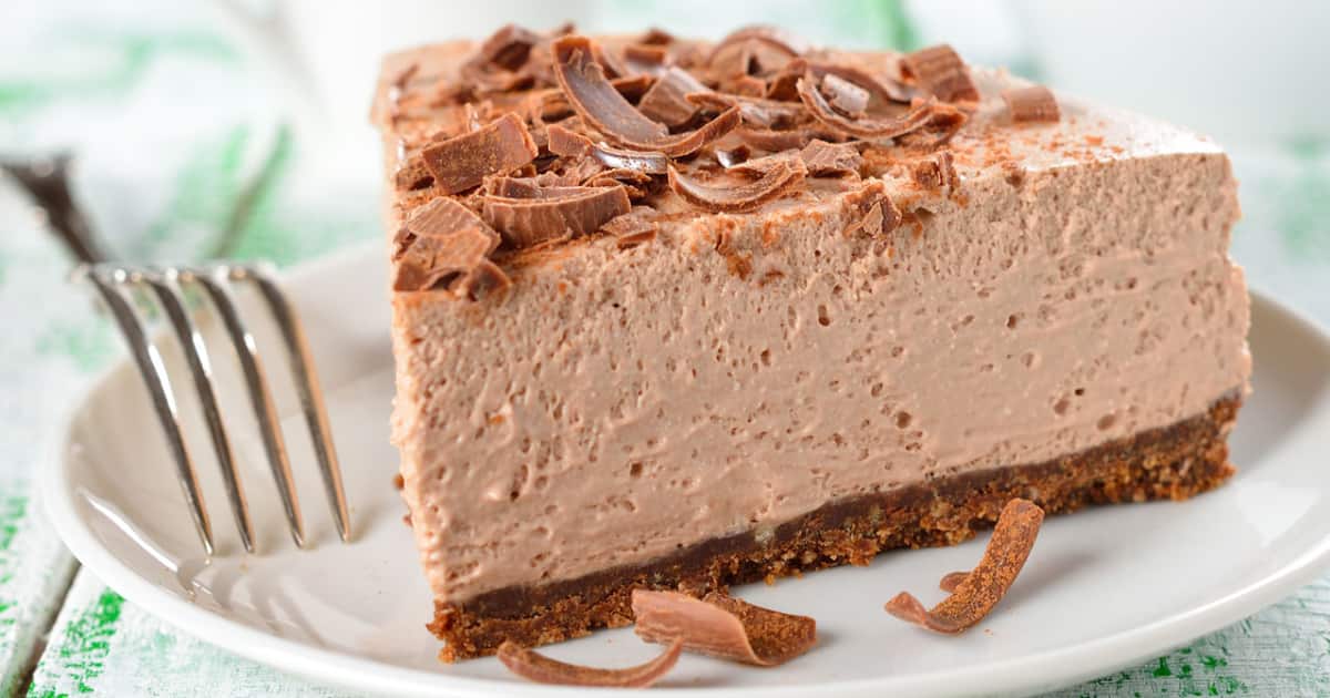 Gateau au fromage et au chocolat sans cuisson Zeste