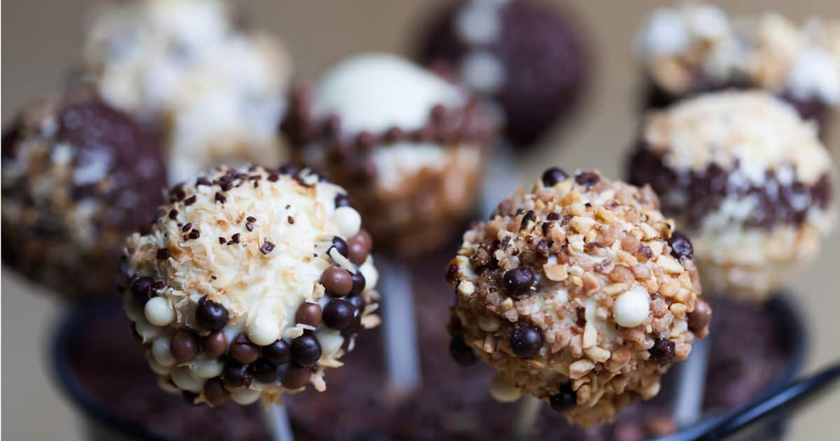Cake pop au chocolat blanc et mascarpone Zeste
