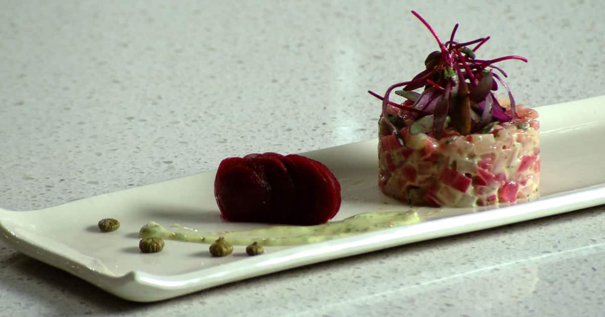 Tartare de betteraves multicolores | Zeste