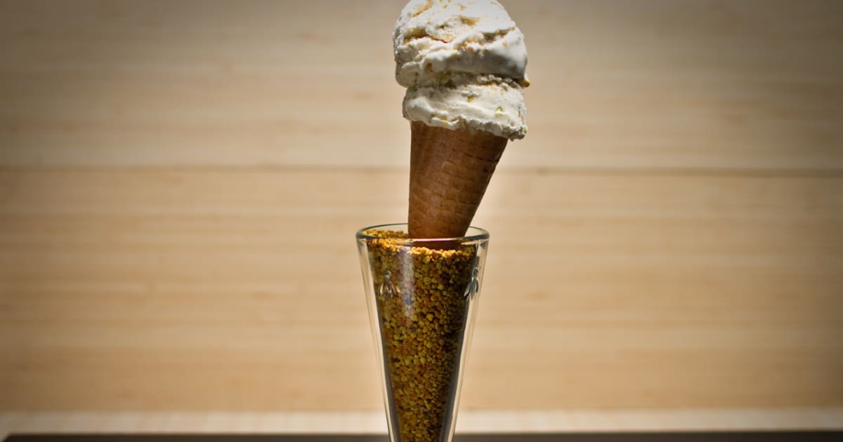 Crème Glacée à la Pistache - La cuisine de Bernard