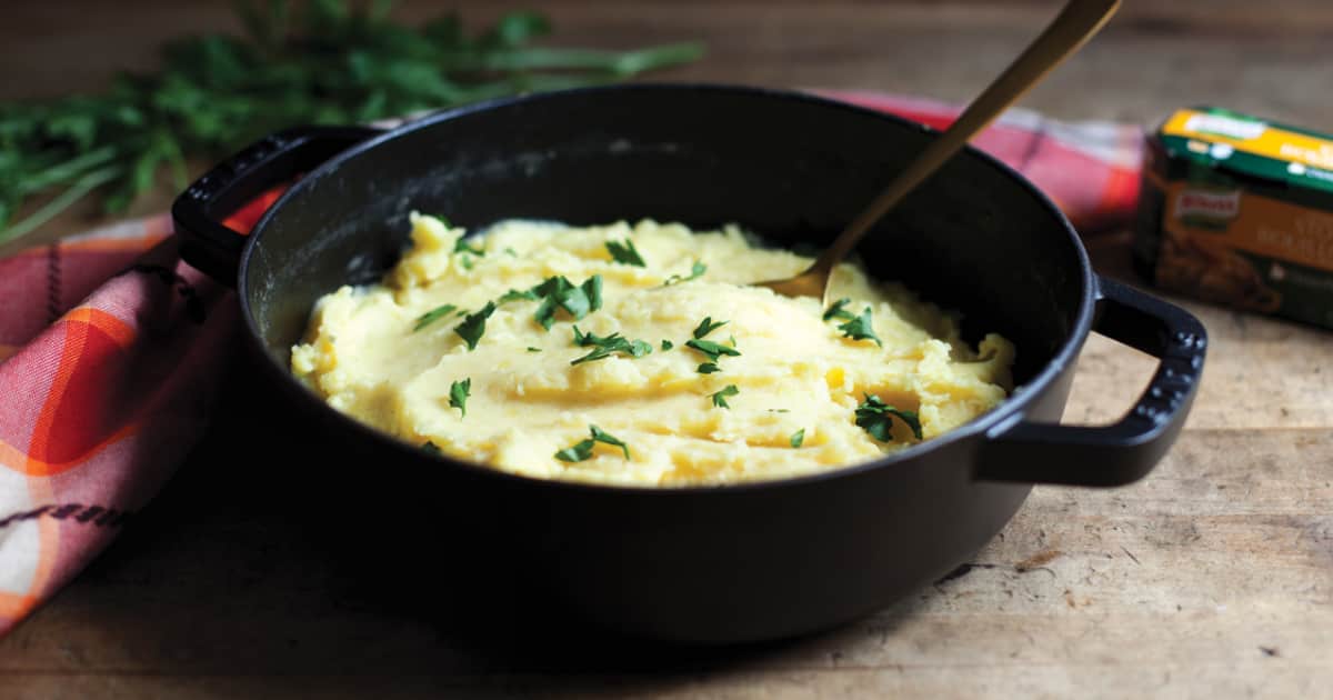 Purée de pommes de terre assaisonnée-image