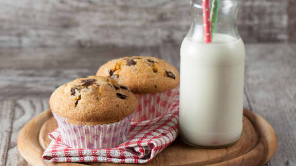 muffins choco-banane décadents