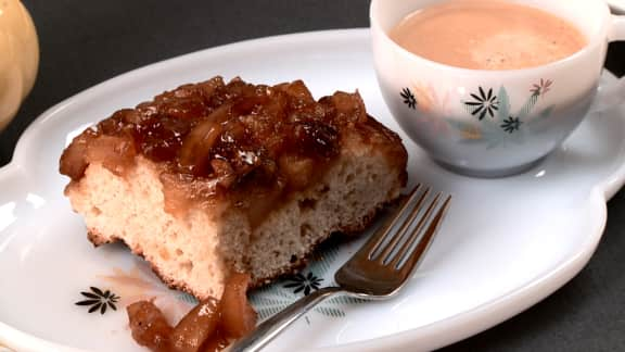 gâteau renversé de luxe