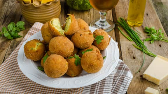 croquettes de pommes de terre au comté