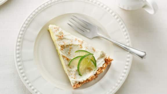 tarte à la lime et à la noix de coco