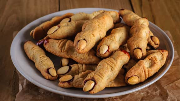 biscuits doigts de sorcière