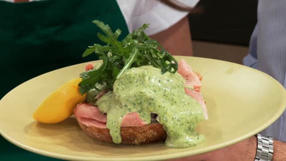 oeufs verts au jambon de Gary