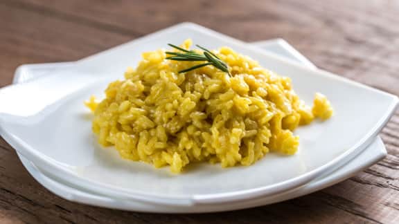 risotto au safran