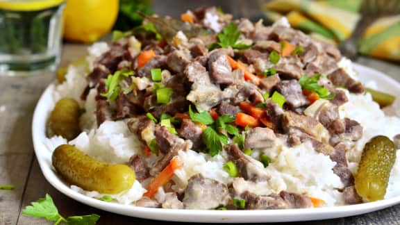 boeuf Stroganoff