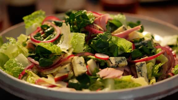 salade Ploughman (salade du laboureur)
