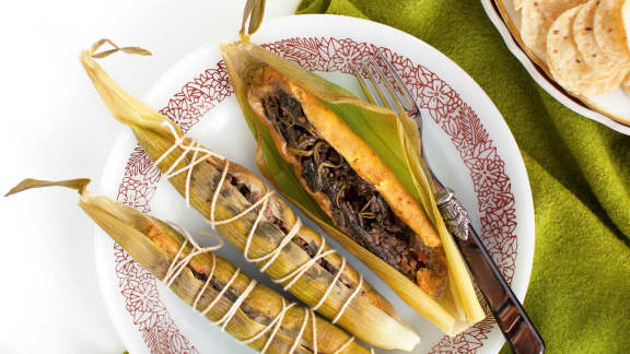 tamales au boeuf