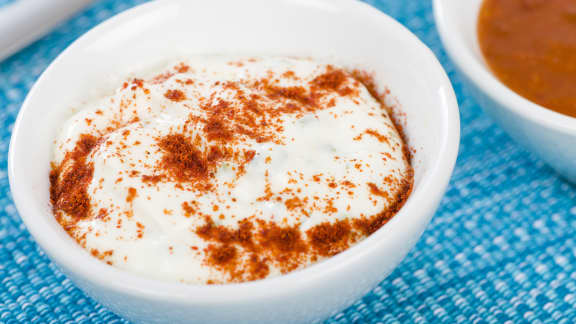 crème sûre au chili