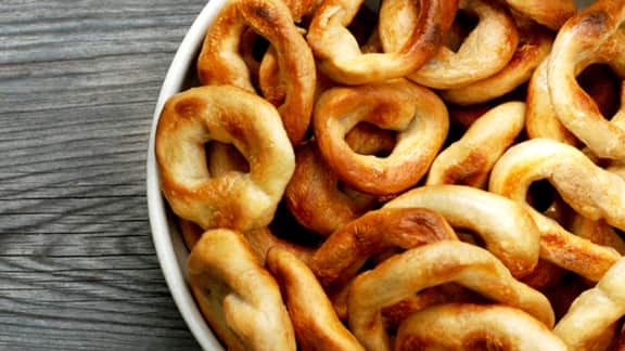 taralli (Biscuits salés italiens)