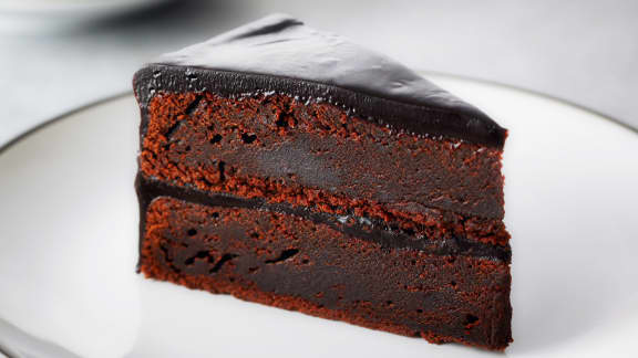 gâteau au chocolat et à la betterave