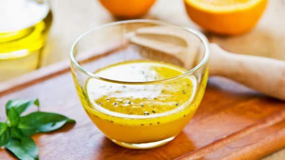 vinaigrette à l'orange