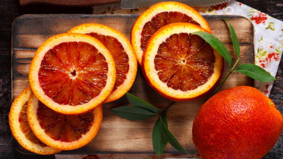 sirop d’orange sanguine