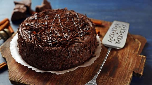 gâteau triple chocolat