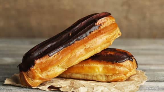 éclairs aux deux chocolats