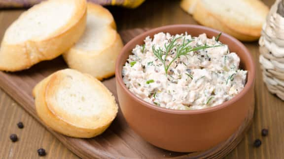 rillettes de rouget aux saveurs provençales