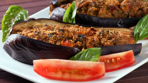 aubergines japonaises farcies