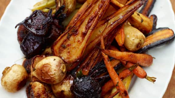 mélange de légumes rôtis