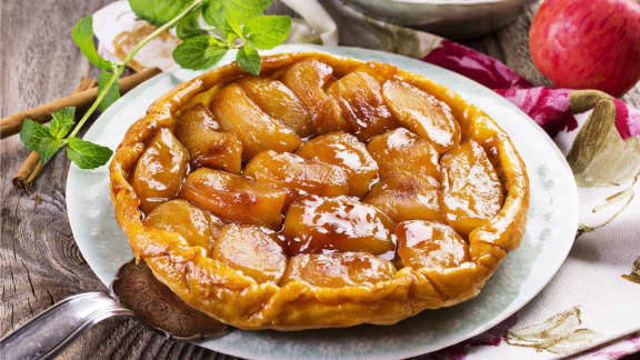 tarte tatin aux pommes