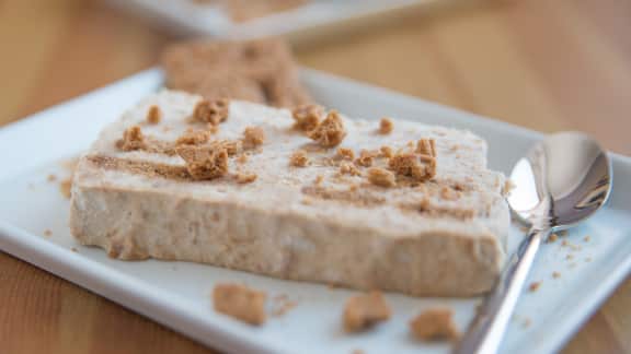 parfait au gingembre et biscuits aux amandes de Gary