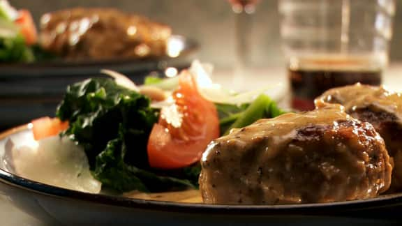 boulettes de viande à la crème