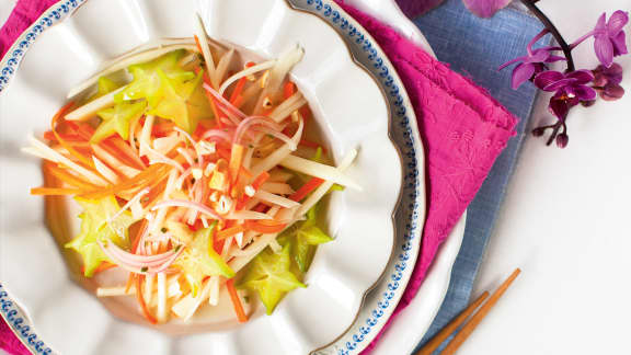 salade vietnamienne à la papaye verte