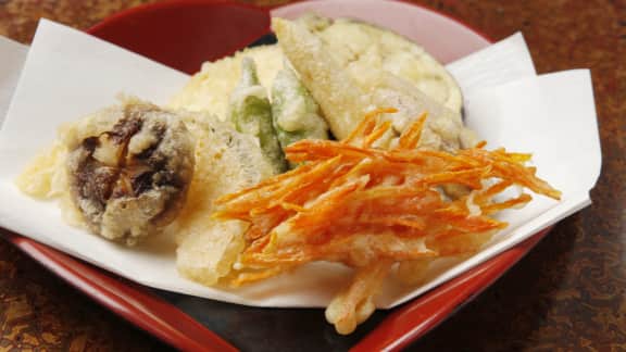 légumes tempura