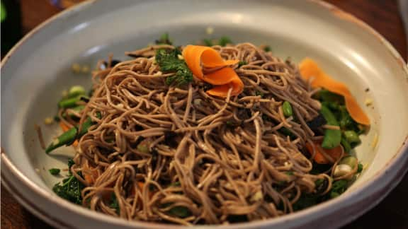 salade aux nouilles soba