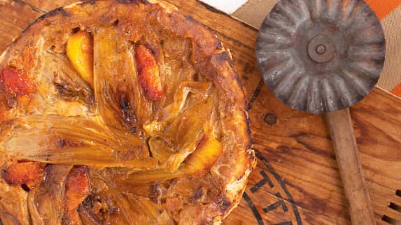 tatin d'endives à l'orange