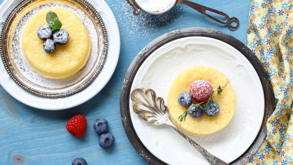 petits gâteaux au fromage sans cuisson