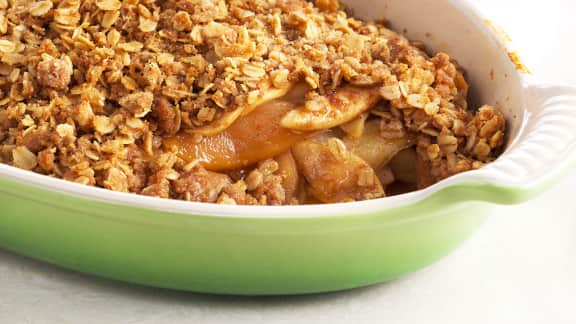 Crumble aux pommes