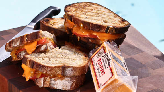 Sandwich sud-africain au fromage grillé