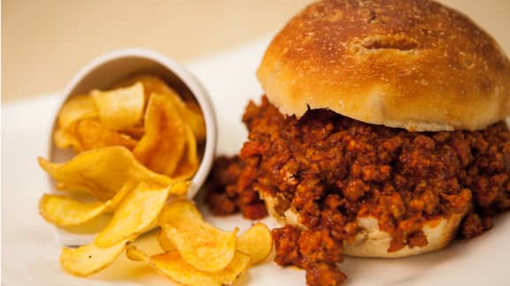 Sloppy Joe de boeuf