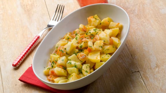 Salade de pommes de terre rattes