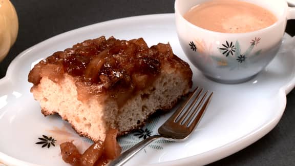 Gâteau renversé de luxe