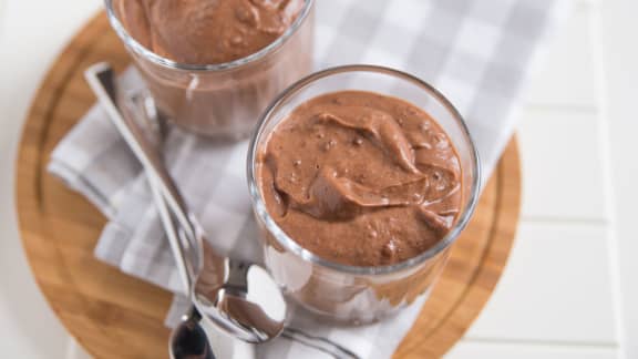 Mousse parisienne au chocolat