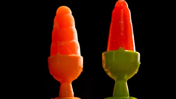Sucettes suisses glacées