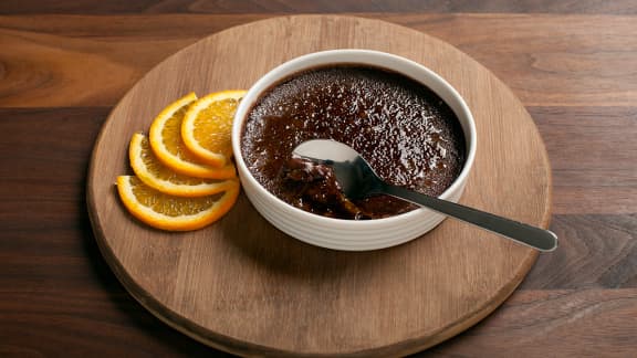 Crèmes brûlées au chocolat noir