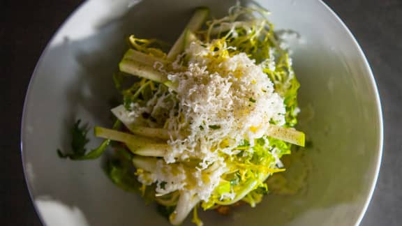 Croustade aux pommes « sucrée-salée » au vieux cheddar