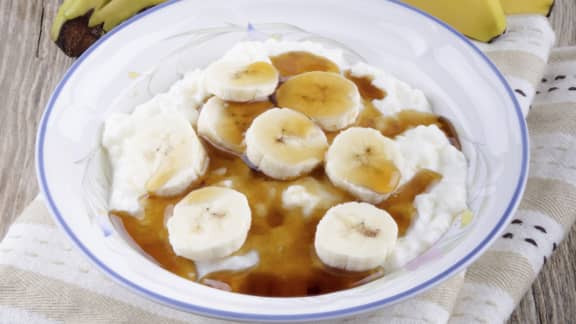 Riz au lait à la banane