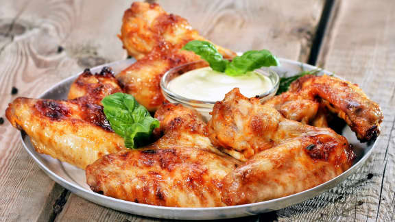 Ailes de poulet au air fryer : temps de cuisson et plus encore