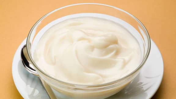 Crème anglaise au café